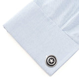 Marvel Captain America Shield Stainless Steel Cufflinks - Cufflinks.com - Flyclothing LLC