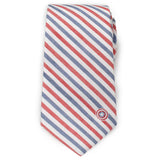 Marvel Captain America Striped White Men's Tie - Cufflinks.com - Flyclothing LLC