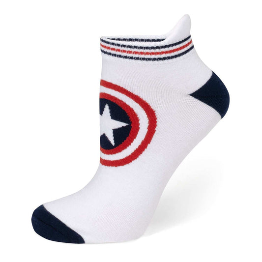 Marvel Captain America White Ankle Gift Set - Cufflinks.com - Flyclothing LLC