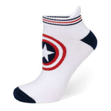 Marvel Captain America White Ankle Gift Set - Cufflinks.com - Flyclothing LLC