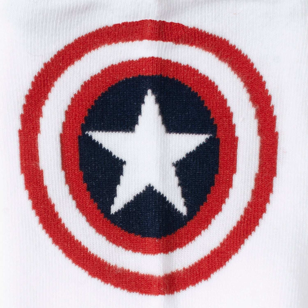 Marvel Captain America White Ankle Gift Set - Cufflinks.com - Flyclothing LLC