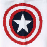 Marvel Captain America White Ankle Gift Set - Cufflinks.com - Flyclothing LLC