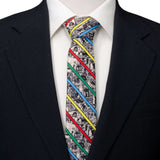 Marvel Comic Stripe Tan Men's Tie - Cufflinks.com - Flyclothing LLC