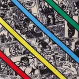 Marvel Comic Stripe Tan Men's Tie - Cufflinks.com - Flyclothing LLC