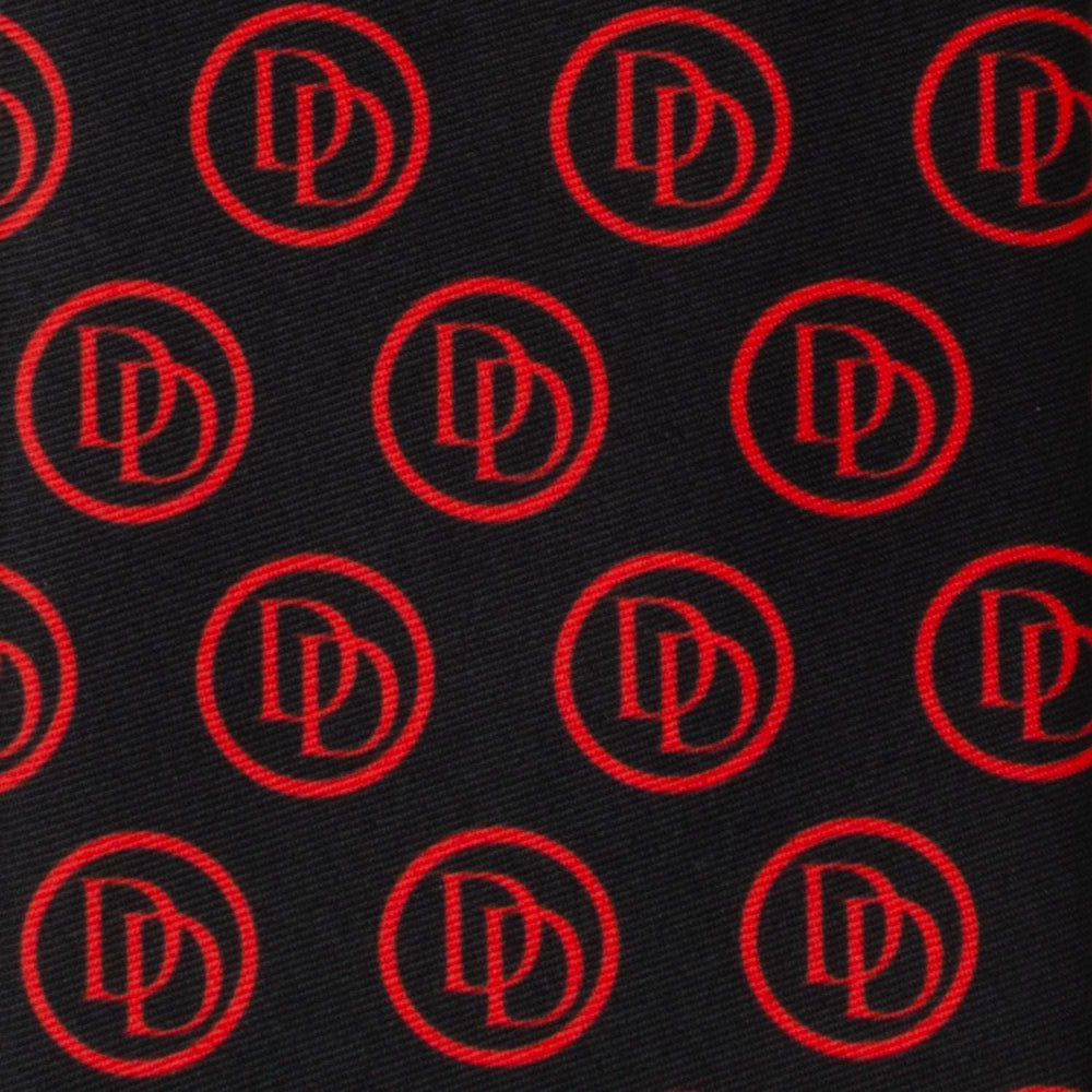 Marvel Daredevil Men’s Black Tie - Cufflinks.com - Flyclothing LLC