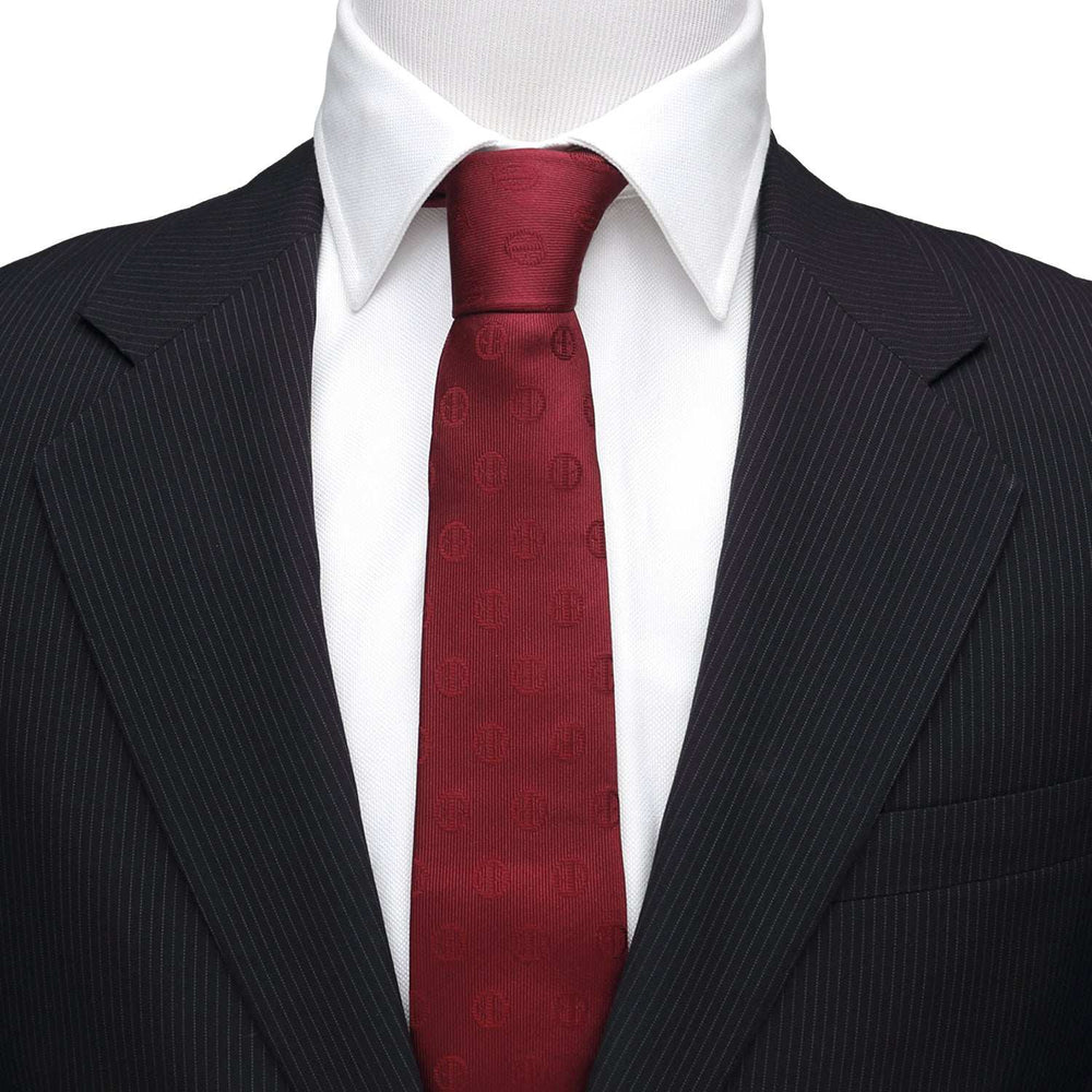 Marvel Deadpool Maroon Men's Tie - Cufflinks.com - Flyclothing LLC