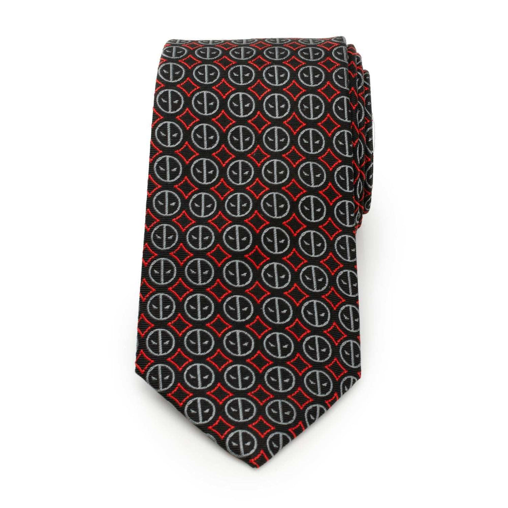Marvel Deadpool Men's Black Tie - Cufflinks.com - Flyclothing LLC
