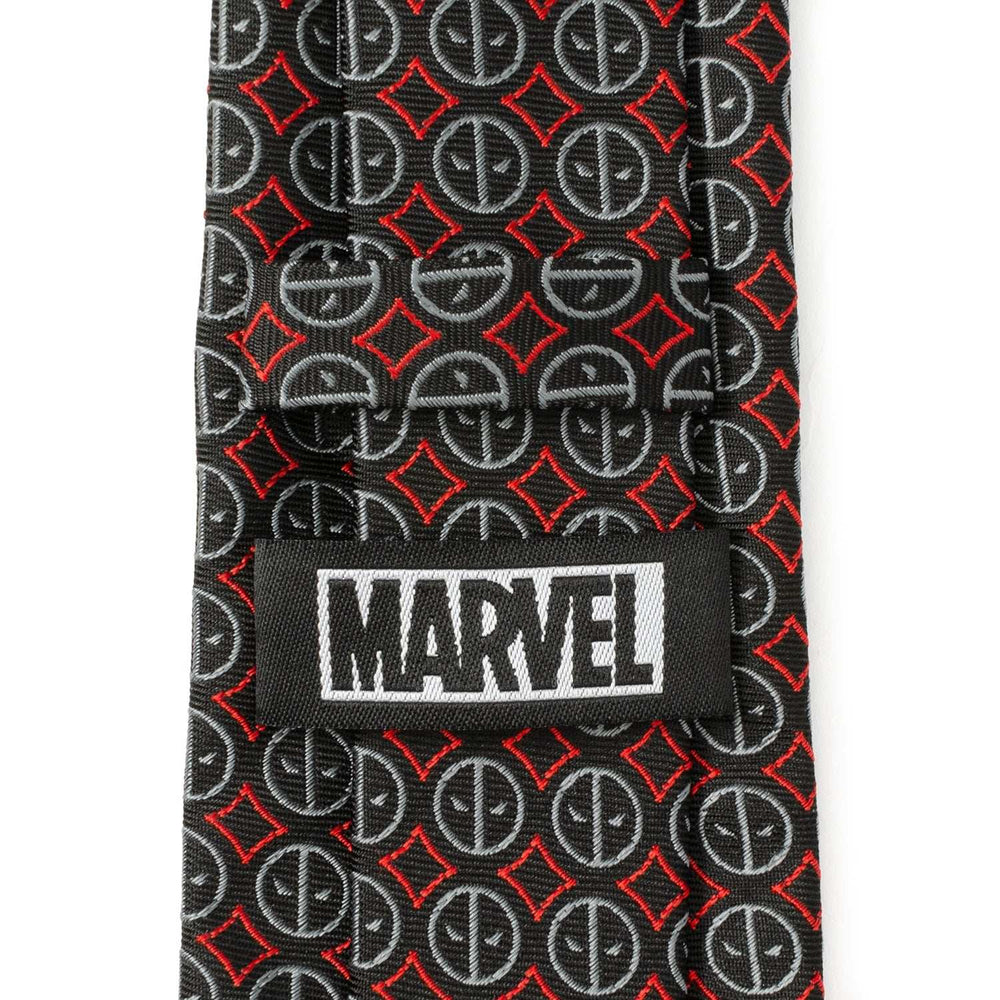 Marvel Deadpool Men's Black Tie - Cufflinks.com - Flyclothing LLC