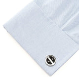 Marvel Deadpool Silver Mask Cufflinks - Cufflinks.com - Flyclothing LLC