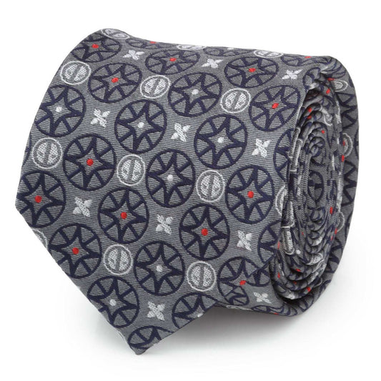 Marvel Deadpool Gray Men's Tie - Cufflinks.com - Flyclothing LLC