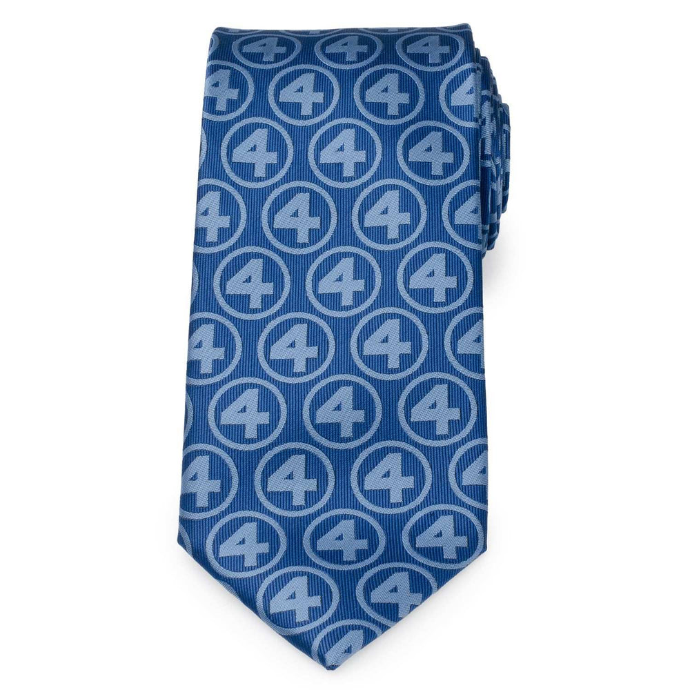 Marvel Fantastic Four Men's Blue Tie - Cufflinks.com - Flyclothing LLC