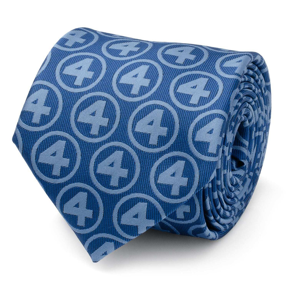 Marvel Fantastic Four Men's Blue Tie - Cufflinks.com - Flyclothing LLC