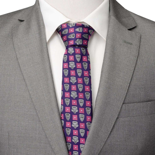 Marvel Guardian's of the Galaxy Purple Men's Tie - Cufflinks.com - Flyclothing LLC