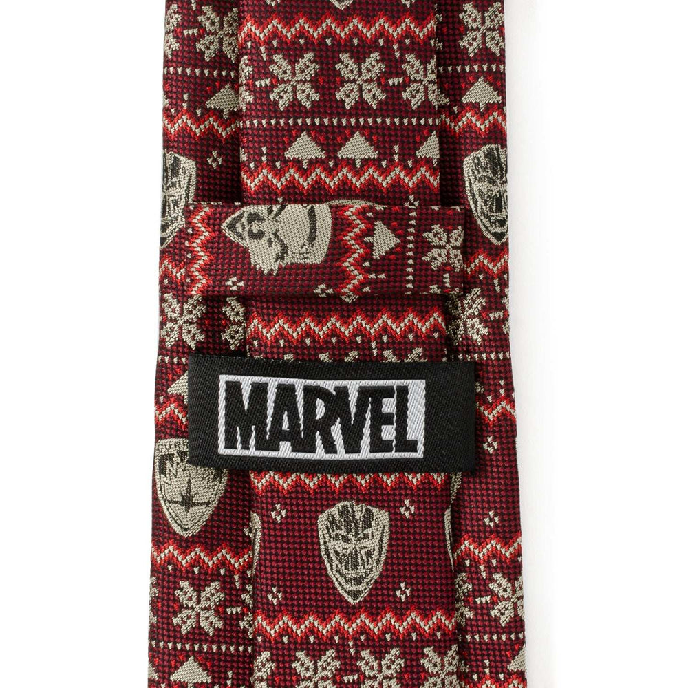 Marvel Guardians of the Galaxy Fair Isle Red Men's Tie - Cufflinks.com - Flyclothing LLC