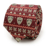 Marvel Guardians of the Galaxy Fair Isle Red Men's Tie - Cufflinks.com - Flyclothing LLC