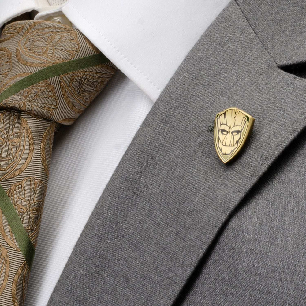 Marvel Guardians of the Galaxy Groot Rocket Argyle Blue Gift Set - Cufflinks.com - Flyclothing LLC