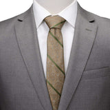 Marvel Guardians of the Galaxy Groot Tan Striped Men's Tie - Cufflinks.com - Flyclothing LLC