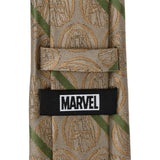 Marvel Guardians of the Galaxy Groot Tan Striped Men's Tie - Cufflinks.com - Flyclothing LLC