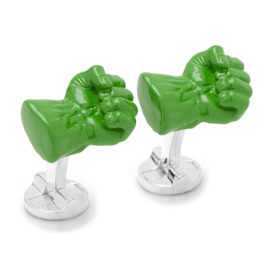 Marvel Hulk Fist 3D Cufflinks - Cufflinks.com - Flyclothing LLC