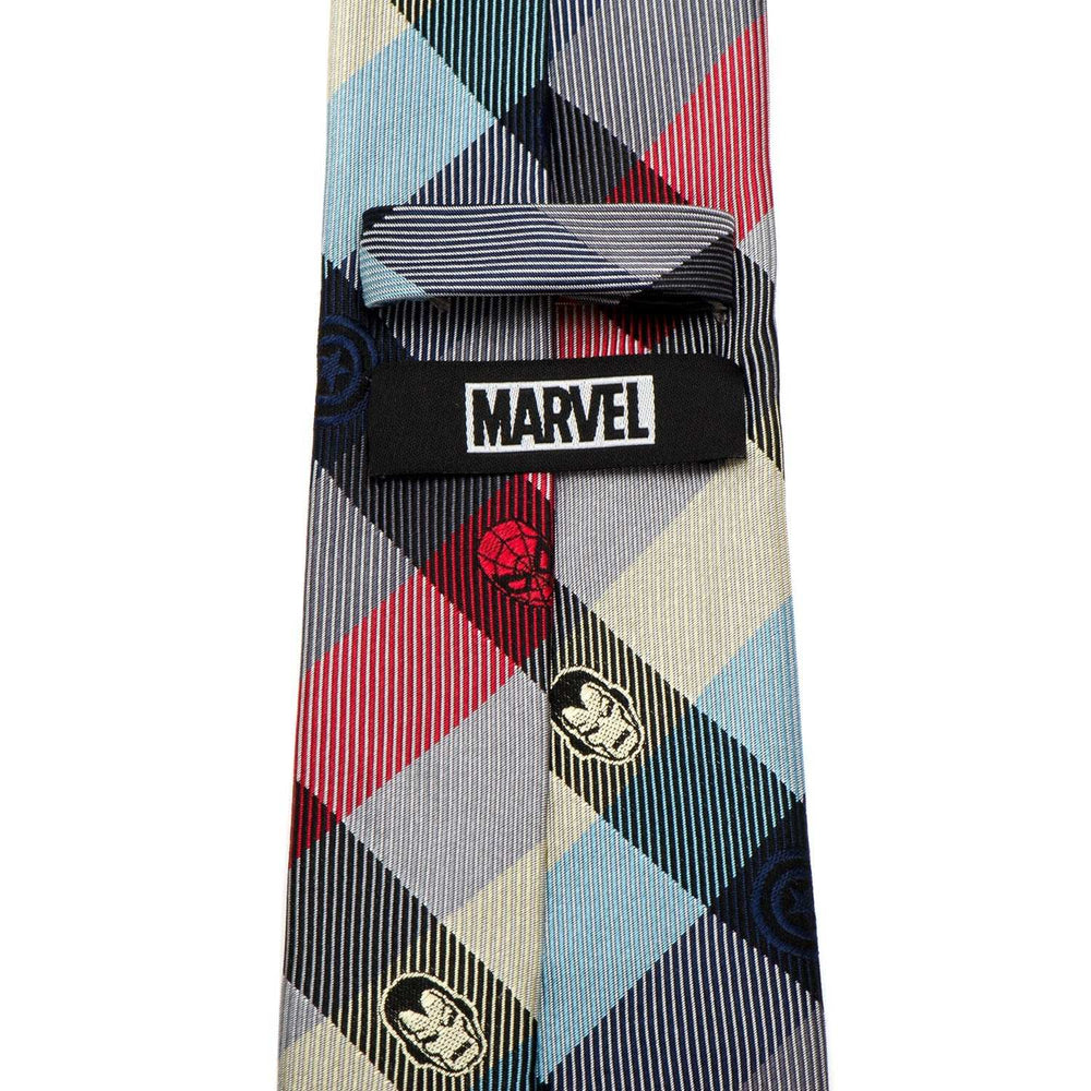 Marvel Comics Plaid Men's Tie - Cufflinks.com - Flyclothing LLC