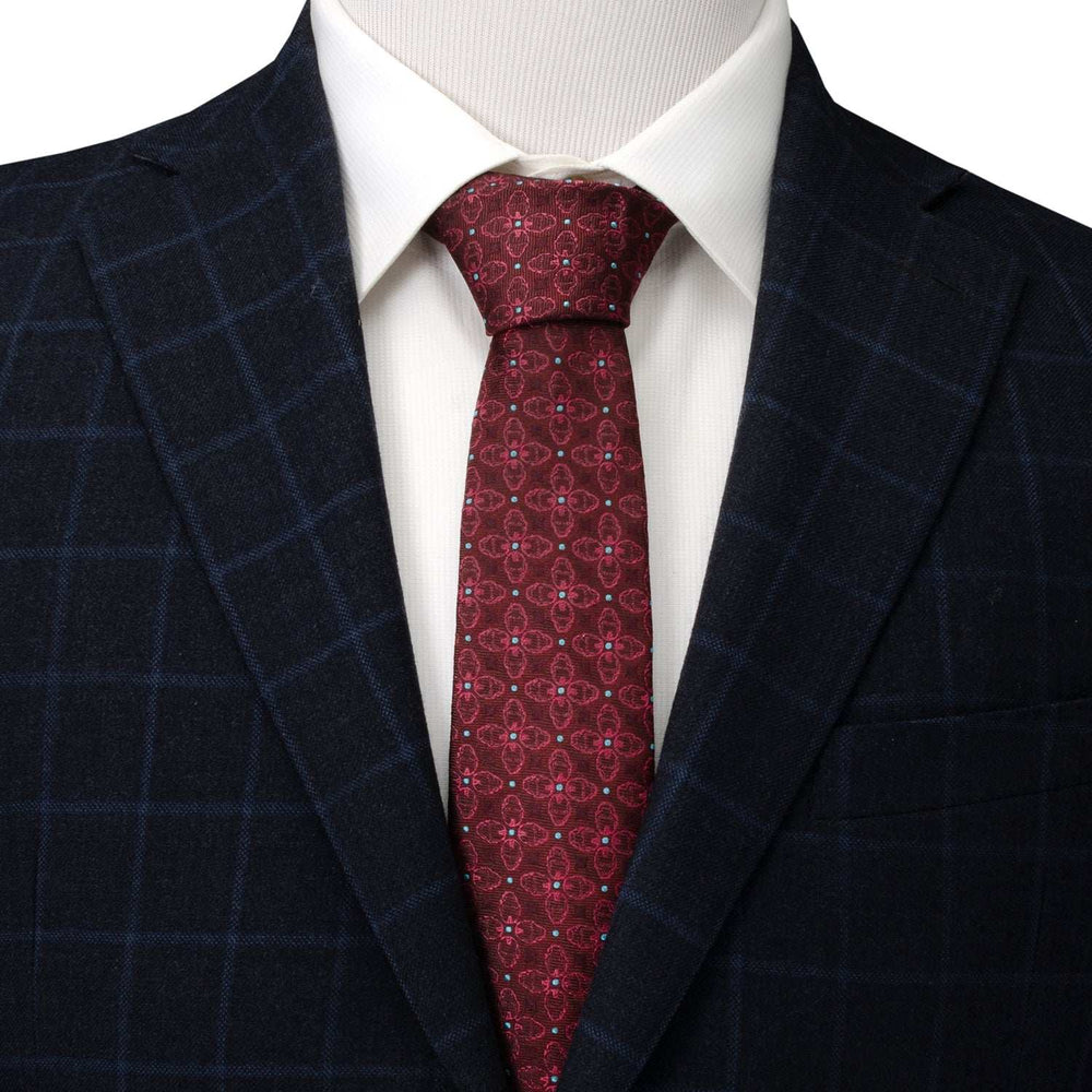 Marvel Iron Man Burgundy Multi Men's Tie - Cufflinks.com - Flyclothing LLC