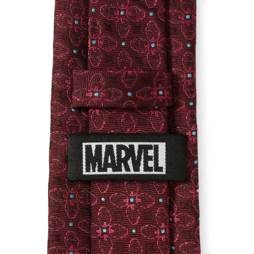 Marvel Iron Man Burgundy Multi Men's Tie - Cufflinks.com - Flyclothing LLC