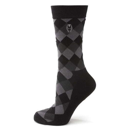 Marvel Iron Man Argyle Black Gift Set - Cufflinks.com - Flyclothing LLC
