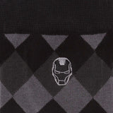 Marvel Iron Man Argyle Black Gift Set - Cufflinks.com - Flyclothing LLC