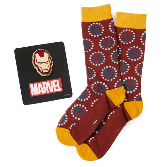 Marvel Iron Man Arc Reactor Red Gift Set - Cufflinks.com - Flyclothing LLC