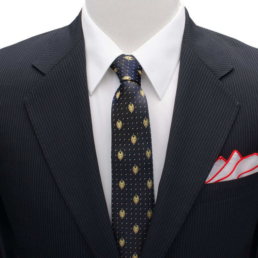 Marvel Iron Man Gray Dot Tie - Cufflinks.com - Flyclothing LLC