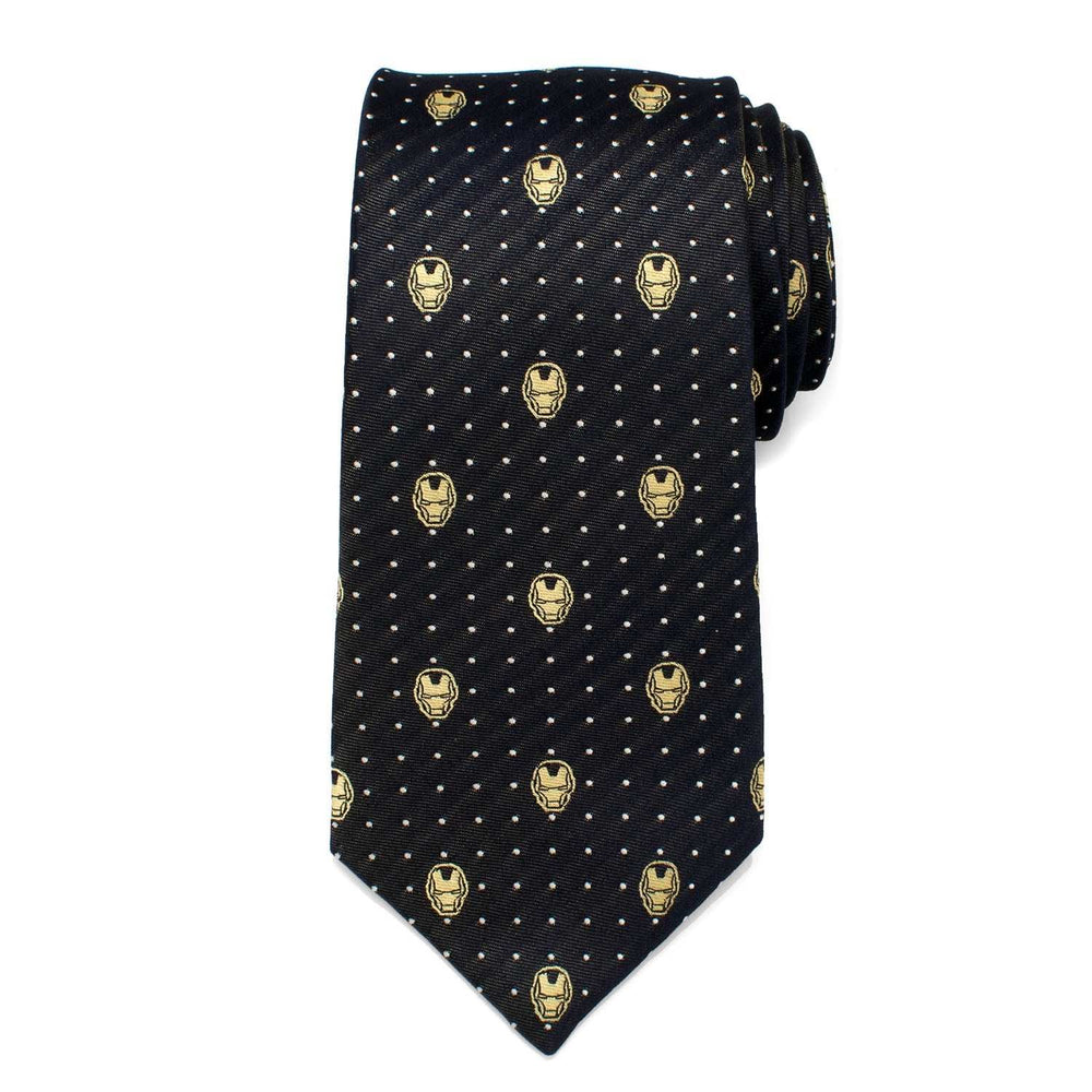 Marvel Iron Man Gray Dot Tie - Cufflinks.com - Flyclothing LLC