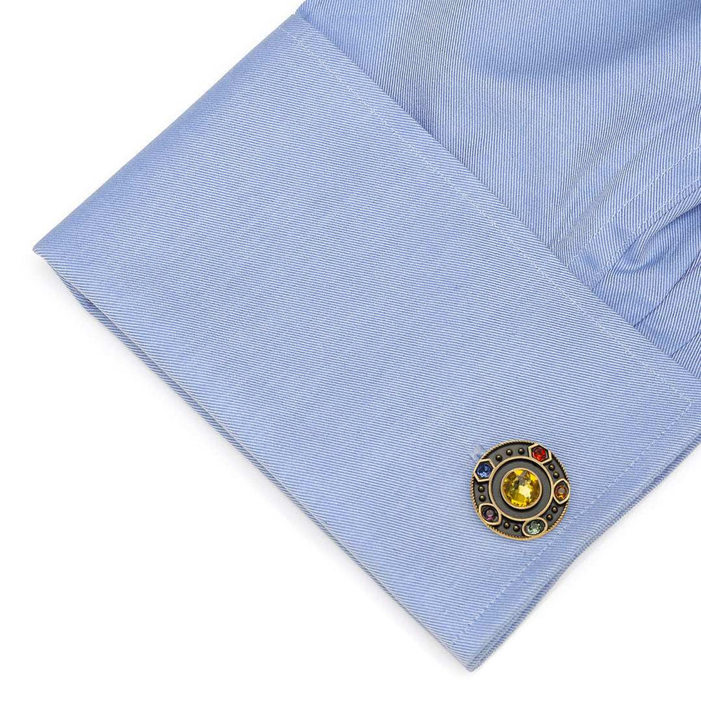 Marvel Avengers Infinity Stones Cufflinks and Lapel Pin Gift Set - Cufflinks.com - Flyclothing LLC