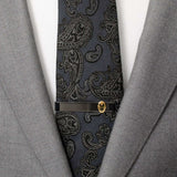 Marvel Iron Man "I Love You 3000" Gunmetal Hidden Message Tie Bar