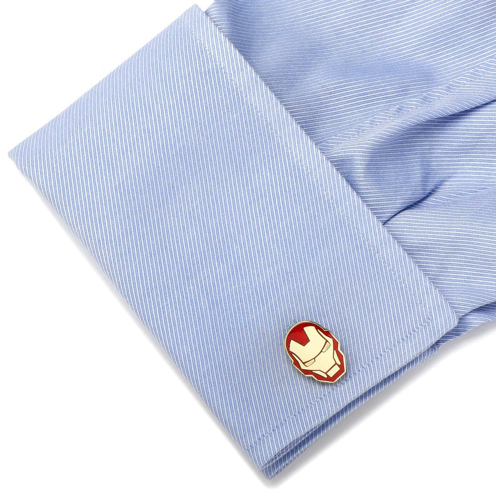 Marvel Iron Man Cufflinks and Tie Bar Gift Set - Cufflinks.com - Flyclothing LLC