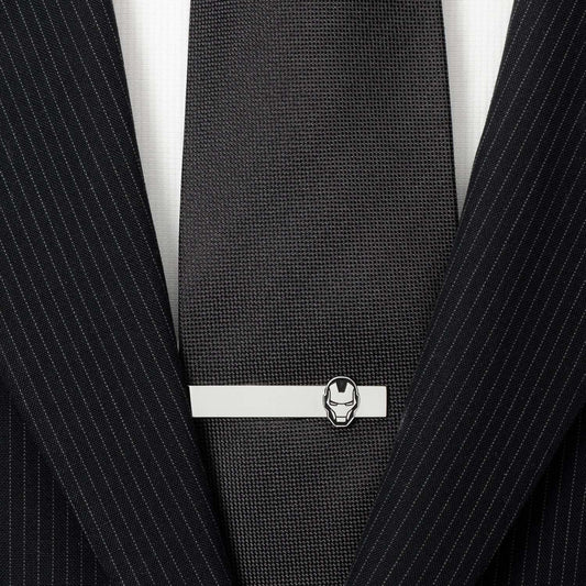 Marvel Iron Man Silver Tie Bar - Cufflinks.com - Flyclothing LLC