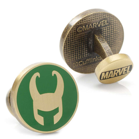 Marvel Loki Cufflinks - Cufflinks.com - Flyclothing LLC