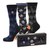 Marvel Argyle 3 Socks Pack and Lapel Pin Gift Set - Cufflinks.com - Flyclothing LLC