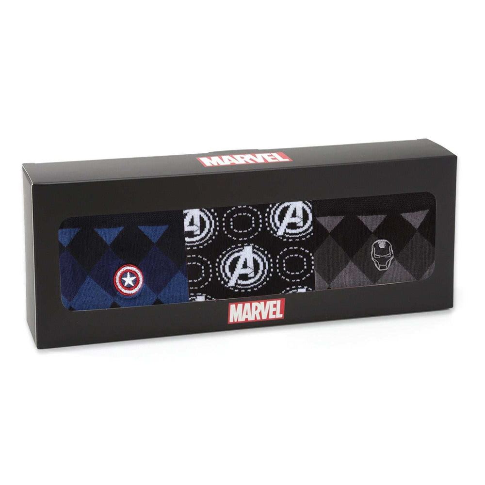 Marvel Argyle 3 Socks Pack and Lapel Pin Gift Set - Cufflinks.com - Flyclothing LLC