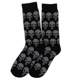 Marvel Punisher Black Socks and Silver Lapel Pin Gift Set - Cufflinks.com - Flyclothing LLC