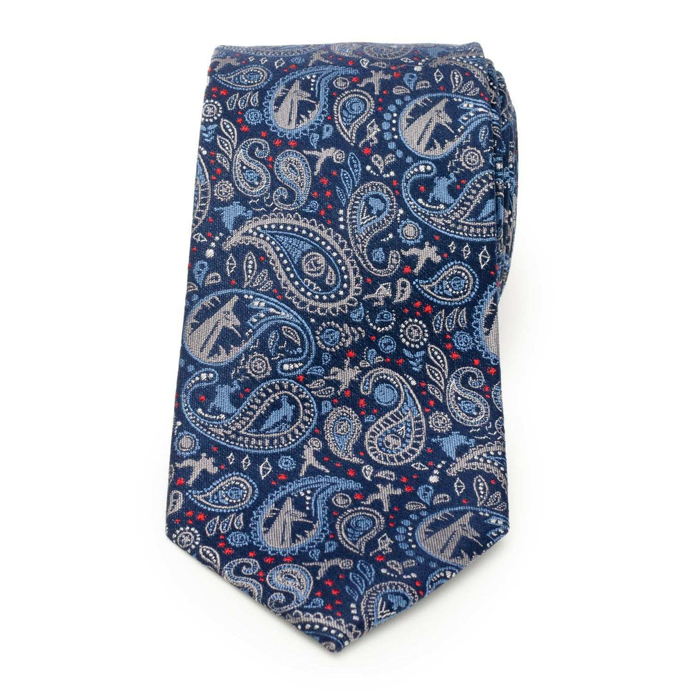 Marvel Avengers Blue Multi Paisley Men's Tie - Cufflinks.com - Flyclothing LLC