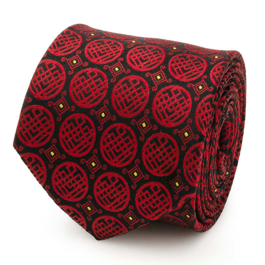 Marvel Shang-Chi Red Men's Tie - Cufflinks.com - Flyclothing LLC