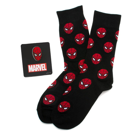 Marvel Spider-Man Black Gift Set - Cufflinks.com - Flyclothing LLC