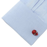 Marvel Spider-Man 3D Crystal Cufflinks - Cufflinks.com - Flyclothing LLC