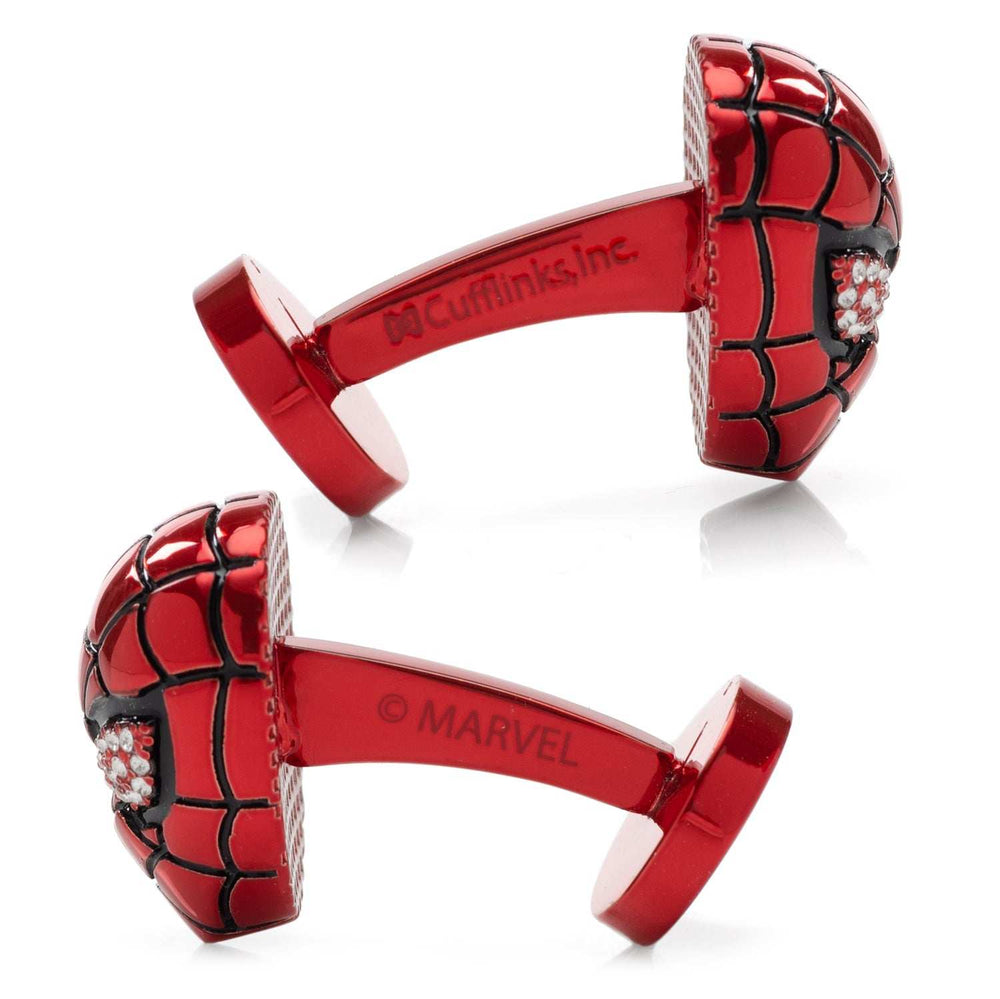Marvel Spider-Man 3D Crystal Cufflinks - Cufflinks.com - Flyclothing LLC