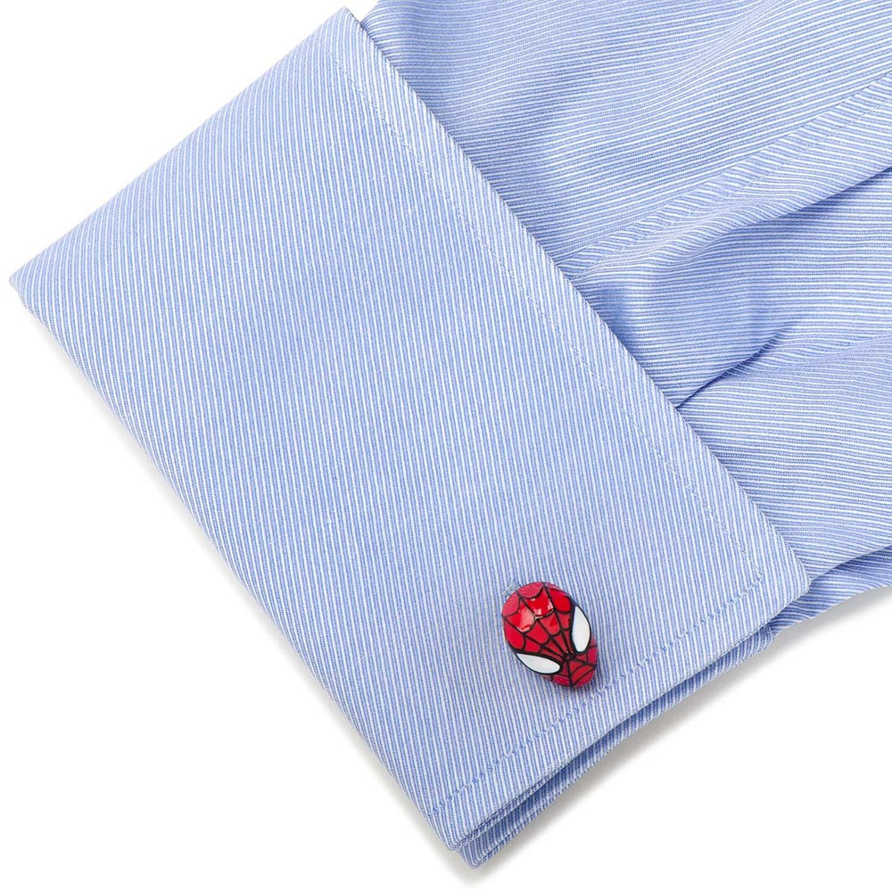 Marvel Spider-Man 3D Cufflinks - Cufflinks.com - Flyclothing LLC