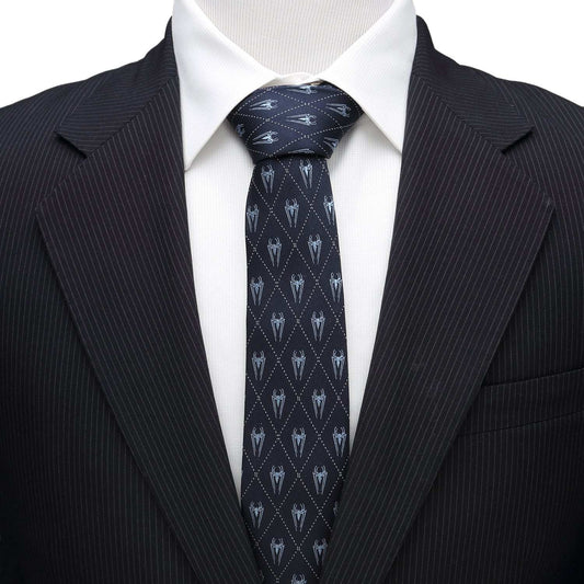 Marvel Spider-Man Diamond Navy Men's Tie - Cufflinks.com - Flyclothing LLC