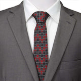 Marvel Spider-Man Chevron Red Black Men's Tie - Cufflinks.com - Flyclothing LLC