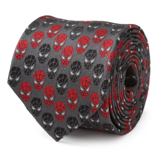 Marvel Spider-Man Chevron Red Black Men's Tie - Cufflinks.com - Flyclothing LLC