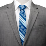 Marvel Thor Blue Striped Men's Tie