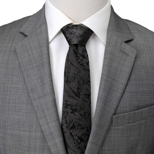 Venom Dark Gray Action Men's Tie - Cufflinks.com - Flyclothing LLC